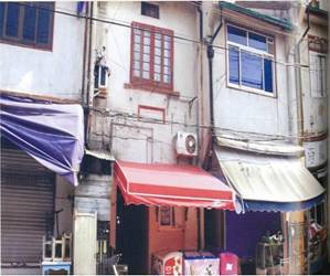 (杨家宅平民夜校)榆林路沿街店铺和民居